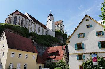 Schlosskirche auf Felsen in Haigerloch
