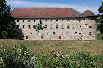 Schlosspark mit Burgschloss in Schorndorf