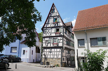 Schmales Fachwerkhaus in Schorndorf