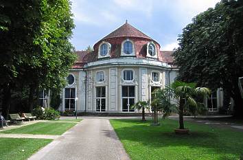 Wandelhalle im K&ouml;niglichen Kurgarten in Bad Reichenhall