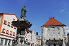Willibaldsbrunnen und Marktplatz Willibaldsbrunnen und Marktplatz