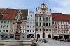 Marienbrunnen und Rathaus Marienbrunnen und Rathaus