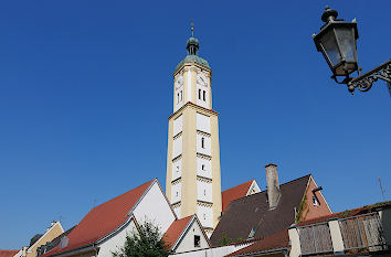 Turm der Silvesterkapelle in Mindelheim
