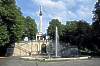 Prinzregententerrasse mit Friedensengel Prinzregententerrasse mit Friedensengel