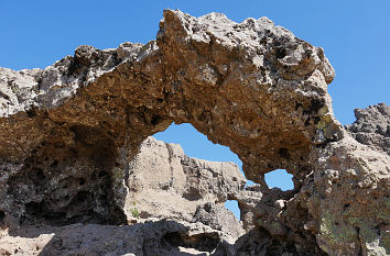 Felsenlandschaft am Morro de la Agujereada auf Gran Canaria