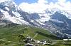 Kleine Scheidegg mit Blick zum Mönch und zur Jungfrau Kleine Scheidegg mit Blick zum Mönch und zur Jungfrau
