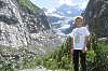 Über der Gletscherschlucht des Grindelwaldgletschers Über der Gletscherschlucht des Grindelwaldgletschers