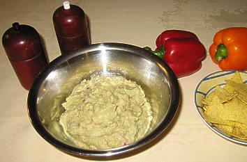 Guacamole f&uuml;r Fajitas